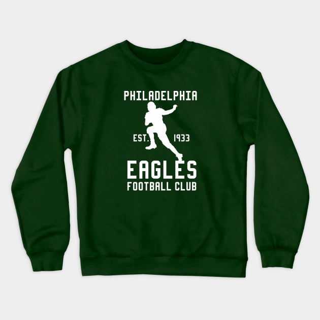 Philadelphia Eagles Vintage Crewneck Sweatshirt by Tom Stiglich Cartoons